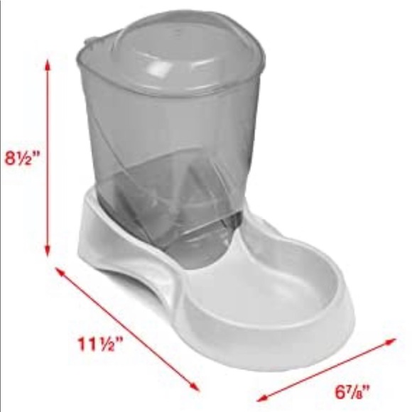 3 lbs gravity pet food feeder NEW - Picture 3 of 7